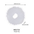 thumbnail image 1 of Molde de silicona para posavasos con forma de gota de flor de Camboya, molde de resina con forma de nube, molde de silicona para posavasos con forma de onda irregular, 1 of 5