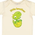 thumbnail image 4 of Inktastic Little Brother Dinosaur Boys Baby Bodysuit, 4 of 5