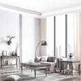 thumbnail image 2 of 594606 Zielle Soft Shag Painterly Modern Rug Gray Area Rug Rectangle 6'7" x 9'6", 2 of 3