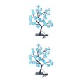 thumbnail image 3 of mmirethe Lighted Colorful Rose Lamp With Remote Control Best Gift Choice Wide Application blue rose black rod 2Set, 3 of 6