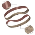 thumbnail image 3 of Cinta de lijado de 1.2" x 21" 1000 grano para lijadora de banda 3 piezas, 3 of 4