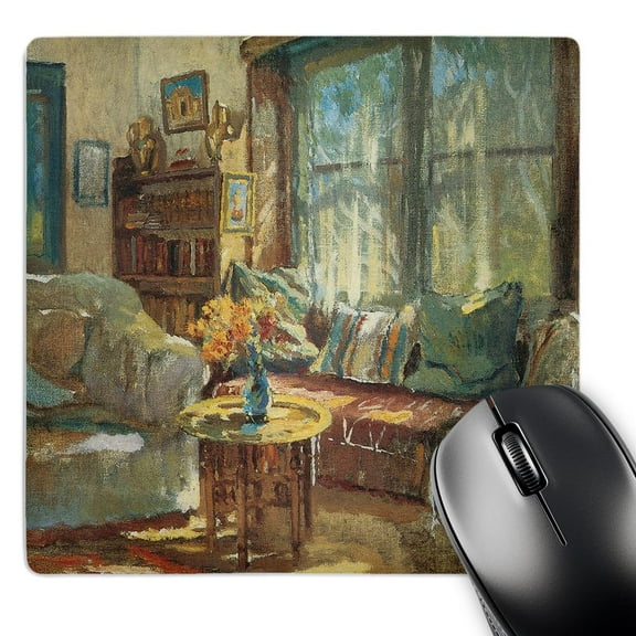 3dRose, Cottage Interior by Colin Campbell Cooper, MousePad