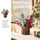 thumbnail image 2 of Árbol de Navidad artificial de mesa Hatisan, decoración de 2 unidades, 2 of 7