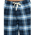 thumbnail image 5 of Ashford & Brooks Mens Super Soft Flannel Plaid Pajama Sleep Pants, 5 of 6