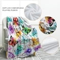 thumbnail image 3 of Butterfly Throw Blanket Gifts for Women Girls, Christmas Birthday Valentines Day Butterfly Gifts for Butterflies Lovers Adult Kids,Butterfly Colorful Blanket Decor for Home Bed Couch, 3 of 6