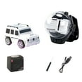 thumbnail image 3 of Meggemo Mini RC Watch Car (2.4GHz) - USB-Rechargeable Wrist Racing Toy, Interactive Design for On-the-Go Play & Holidays, 3 of 5