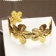 thumbnail image 2 of High Quality Metal Hollow Flower Butterfly Open Wide Bracelet Gold Plated Adjustable Cuff Bracelets For Women Jewelry, 2 of 3