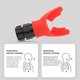 thumbnail image 4 of Dispositivo de ejercicio de espirometría respiratoria de silicona con resistencia ajustable color rojo, 4 of 9
