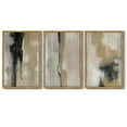 thumbnail image 5 of SHENIFY Large 24x36in3pcs Natural Framed Abstract Wall Art Tie-dyed Shapes Abstract Illustrations Modern Minimalist Painting Decorative Artwork for Living Room Bedroom, 5 of 6