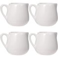 thumbnail image 1 of Minicremera de cerámica de 4 piezas con mango pequeño para café Tarro de crema Salsa Jarra Taza de té Dosificador para Café de Cocina (220Ml Blanco) JFHHH pequeña, 1 of 5