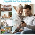 thumbnail image 6 of 2024 New Version Mini WiFi Cameras,Camera with Audio and Video Live Feed,with Cell Phone App Wireless Recording -1080P HD Nanny Cams with Night Vision.Tiny Cameras for Indoor/Outdoor Using, 6 of 6