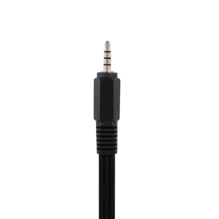 Cable Hdmi A 3 Rca Adaptador Video Mallado Tv Led Analogico Negro
