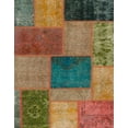 thumbnail image 1 of Ahgly Company Machine Washable Indoor Rectangle Abstract Brown Area Rugs, 8' x 12', 1 of 7