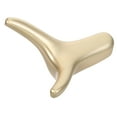 thumbnail image 6 of AURARMLET Golden Metal Bull Horn Wall Hook Decorative Hanger for Coats, Bags, and Home Organization, 6 of 8