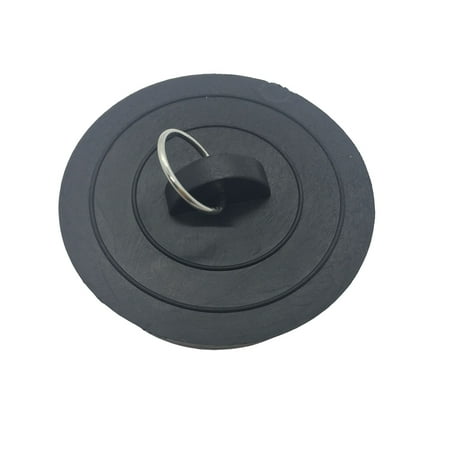 

ADVEN Kitchen Sink Stopper Portable Replacement Household Hotel Dirt-proof Leakproof Bathroom Toilet Drain Bung with Pull Ring 5.3cm