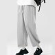 thumbnail image 1 of Pantalones deportivos largos de verano para hombre con cinturilla elástica y cordón. Pantalones deportivos largos para hombre., 1 of 9