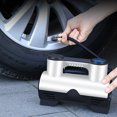 thumbnail image 3 of Exclusive Offers, Intelligent Car Inflatable Pump Digital Display Lighting Car Tire Electric Wireless Multifunctional Portable Pumps, ABS Akmoler, 3 of 9