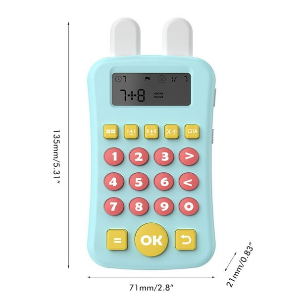 Kids Calculator,Digital Calculator with Display Early Learning