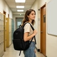thumbnail image 5 of Tunhigl Large Capacity Nylon Backpack, Lightweight Multi-Compartment Daypack for Commute & Travel, 5 of 5