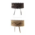 thumbnail image 1 of 2x Elegant Wide Waistband Casual Waist Belt for Women Mini Salvador Cintura ancha de encaje., 1 of 5