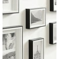 thumbnail image 4 of Kate And Laurel Gibson Transitional Picture Frame Set, Set Of 10, Varying Sizes, Black and White, Two-Tone Wall Frame Set Collection with Hanging Template for Gallery Wall Picture Frame Display, 4 of 10