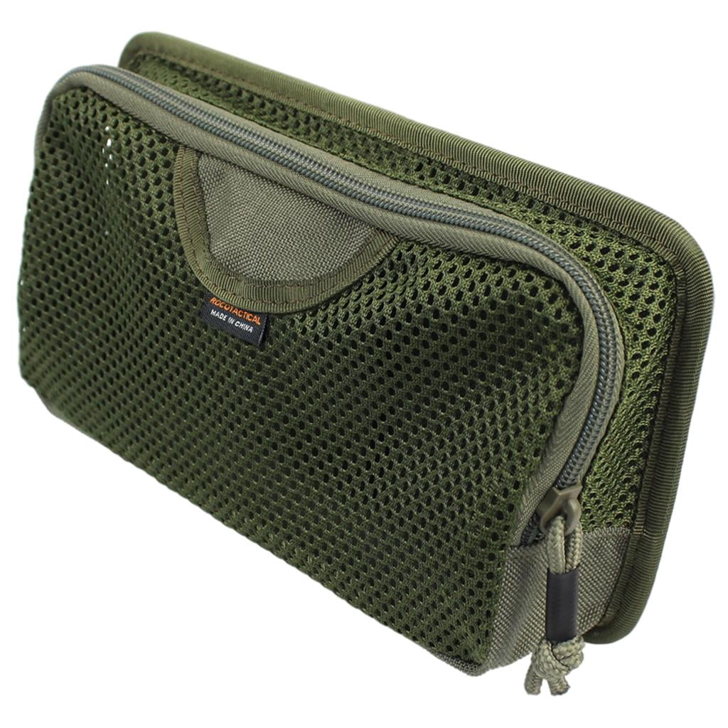 Bag Insert Modular Organizer Admin Pouch Small Tools Bag for Outdoor Activities - Green