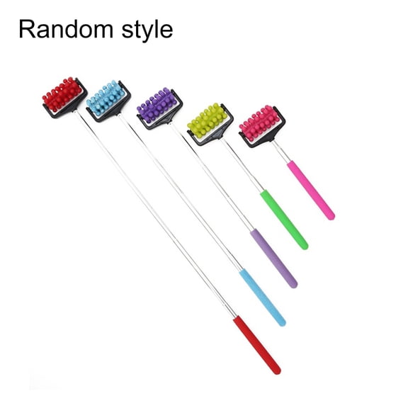 UDIYO Telescopic Meridian Acupressure Roller Massager Stick Trigger Point Relax Tool