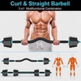 thumbnail image 4 of Weights Dumbbells Set, Adjustable Dumbbell Set with Connector, Non-Rolling Dumbbells Weights Set for Home Gym, Barbells Weights for Exercises, Up to 44/66 lbs, Hexagon Shape Cement Mixture, 4 of 7