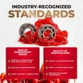 thumbnail image 3 of Wolf’s Head Red Grease NLGI #2 (836-88301-EA) Premium Tacky Red Grease for Long-Lasting Lubrication, High Temp Protection & Heavy Duty Wheel Bearing/Chassis Use Made in USA 14 oz Tube, 1 Single Tube, 3 of 5