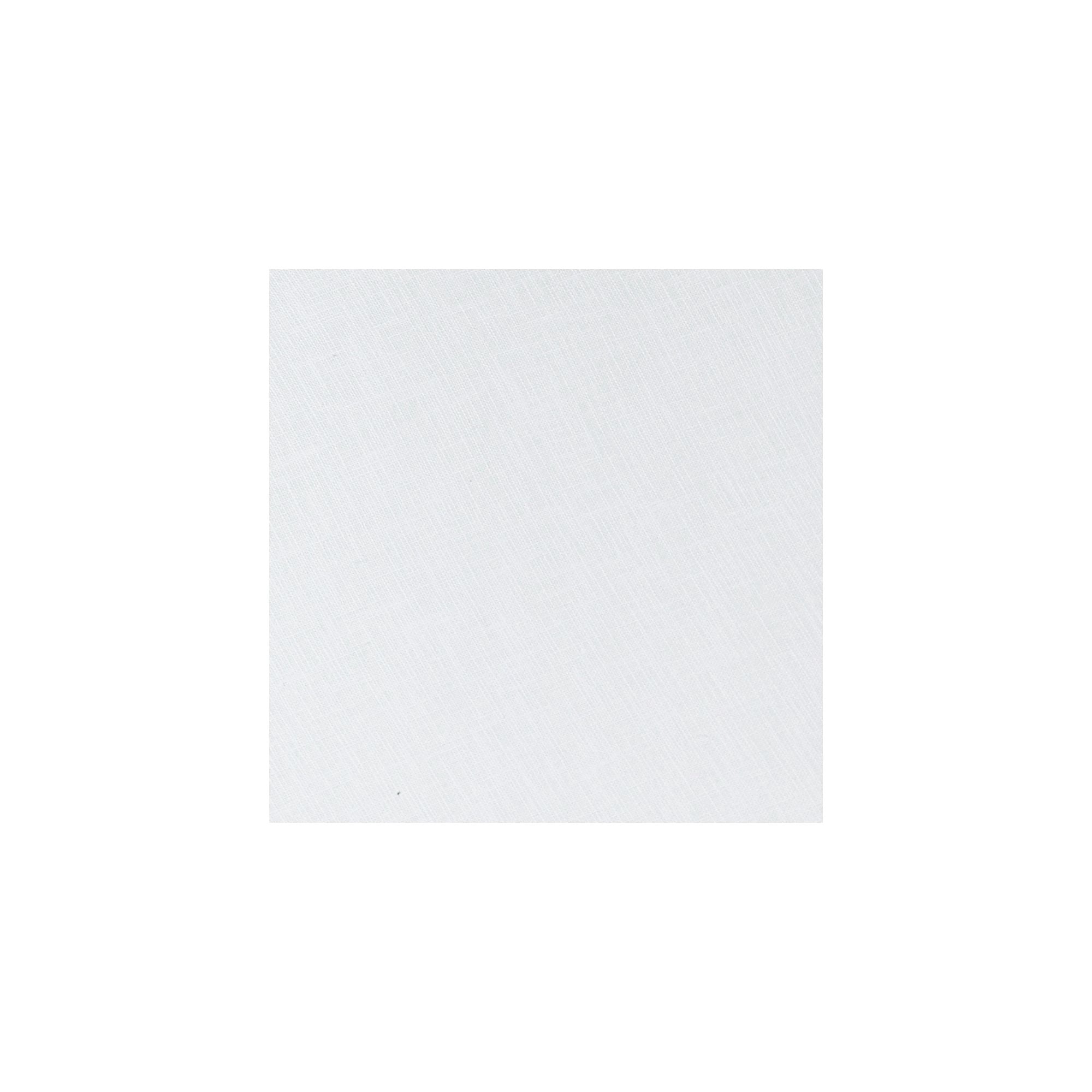 Springcrest White Linen Large Square Lamp Shade 7" Top x 17" Bottom x 13" Slant x 12" High (Spider) Replacement with Harp and Finial
