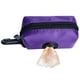 thumbnail image 2 of Dispensador portátil de bolsas de basura para caca de perro, soporte para bolsas de caca con mosquetón para correa, estuche para perros de basura para Púrpura Sunnimix Titular de residuos de caca, 2 of 8