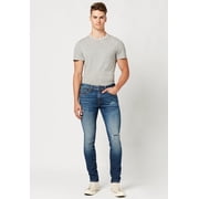 Buffalo David Bitton INDIGO Skinny Max Repaired Look Sanded Jeans, US 30/32