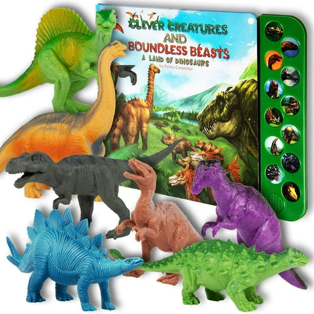 Dinosaure Jouets pour Enfants 3-5 - Dinosaures Réalistes W / Tapis