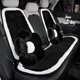 thumbnail image 5 of Juego completo de cojines para asientos de coche, fundas protectoras para asientos traseros, bonito cojín protector para asiento de muñeco de perro, cálido para el invierno, accesorios para el coche,, 5 of 5