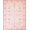 Pink Purple, Pattern 7, variant on ODIKA Round Storybook Whimsical Carousel Scroll Border Traffic Transitional for Home Office, Gaming Room, Under Desk, Non-Slip Chair-Friendly