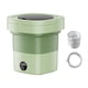 thumbnail image 5 of Lavadora de ropa, lavadora de viaje, ropa interior eléctrica automática de 9L, lavadora portátil que ahorra espacio, Mini lavadora para apartamentos verde con luz mayimx mini lavadora, 5 of 9