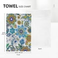 thumbnail image 2 of Boho Floral Kitchen Towels Decorative Set of 2, Soft Absorbent Bohemian Dish Towels Tea Towels Hand Towels for Kitchen Drying Cleaning Decorations,Housewarming Gifts for Women, 16x24in, 2 of 6