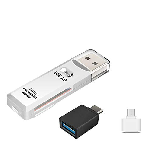 iOS phone and PC USB3.0+Lightning+Micro 3 in 1 SD TF Card reader for Android 