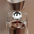 thumbnail image 4 of 1pcs Espresso Coffee Ice Ball Stainless Steel Whiskey Chilling Stone With Holder 12x12x4cm 12x9x4cm Coffee Tool Parts, 4 of 11
