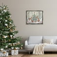 thumbnail image 3 of Stupell Industries Forest Animals & Christmas Tree Holiday Painting Gray Floater Framed Canvas Art Print Wall Art, 31 x 25, 3 of 10