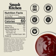 Smash Kitchen Organic Hot Honey BBQ Sauce, 15 oz Bottle