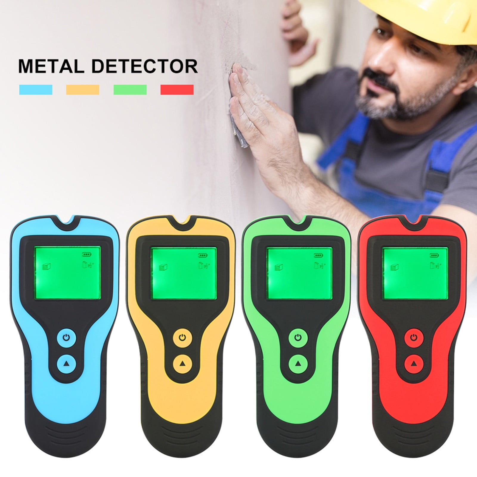 Jacenvly Christmas Decor Detector Sensor Wall Scanner-Electronic Sensor Metal Detector with Lcd Christmas Party Decorations