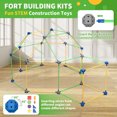 thumbnail image 5 of Fort Building Kit - 260PCS Kids Play Tent with a Play Tent Cover for Toddlers, Indoor & Outdoor Play Tunnel Toys for 5, 6, 7, 8 Years Old Boys and Girls, 5 of 7