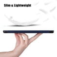 thumbnail image 3 of KOMI Étui pour Tablette Google Pixel 11 Pouces Sortie 2023, Étui Folio Mince, Étui Rigide Légère de Protection avec Support Multi-Angle, Bleu Foncé, 3 of 4