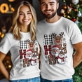 thumbnail image 4 of Camisetas para hombre, de manga corta, informales, con diseño de muñeco de nieve, Papá Noel y alce, con gráficos para adolescentes y hombres., 4 of 8