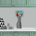 thumbnail image 4 of Carolines Treasures Snowman with Wirehaired Dachshund Leash or Key Holder Triple multicolor, 4 of 4