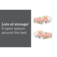 thumbnail image 4 of South Shore Flexible Queen size Bed with Storage and Baskets, Pure White, 4 of 11