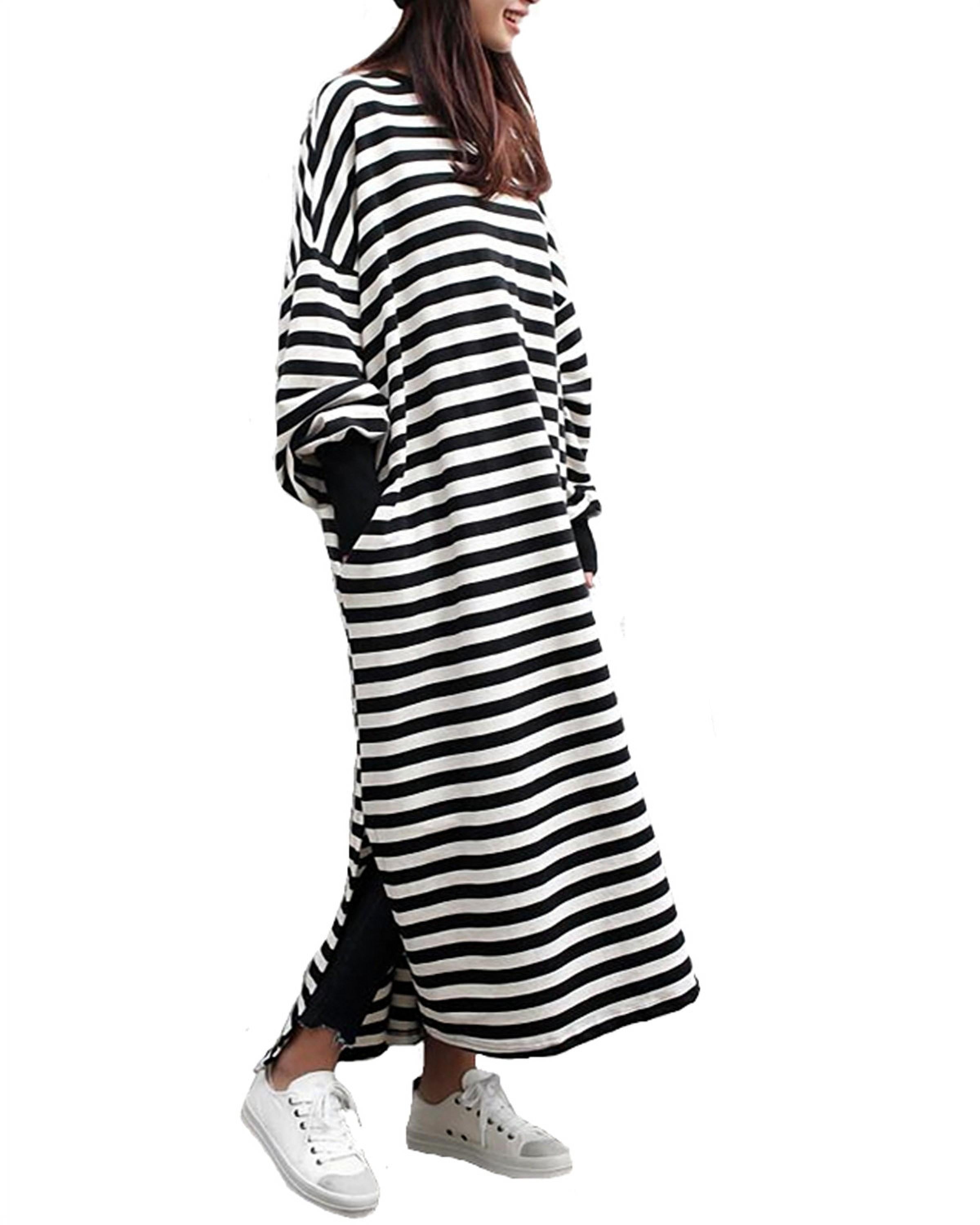Tops Baggy Maxi Shirt Dress 