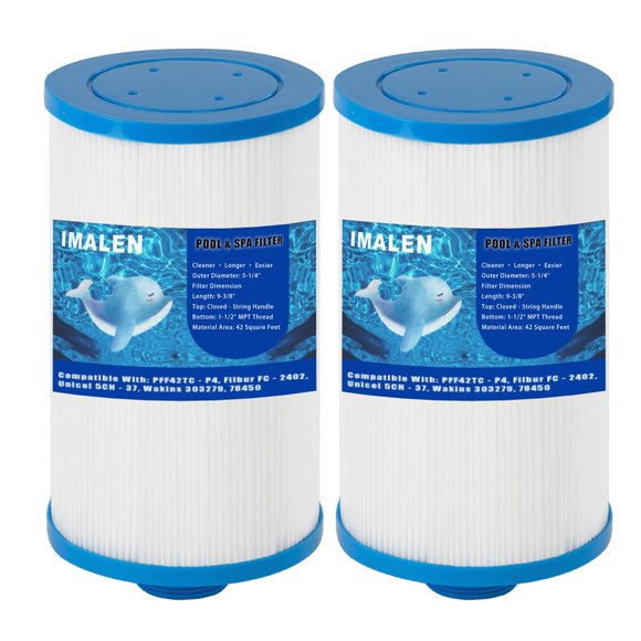 IMALEN Filtre de Spa Compatible avec FC-2402, Watkins 303279(Pas 303263), PFF42TC-P4, 78460, Lifesmart, Freeflow, AquaTerra, Hydromaster, Grand