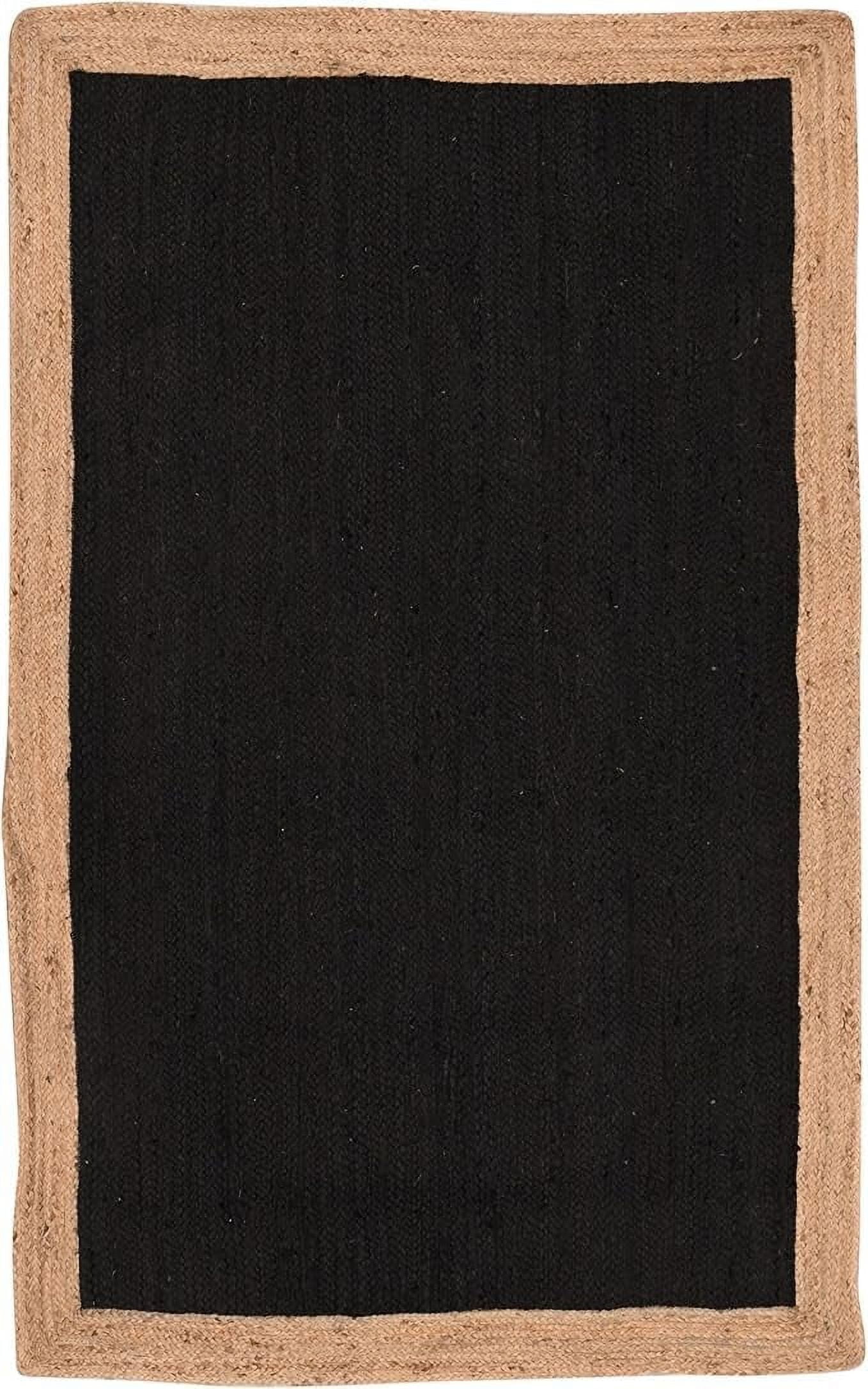 Handwoven Natural Jute Area Rug – Eco-Friendly, Durable & Stylish Floor Décor Rug, Rural Rugs Size - 2 x 3 Feet (60 cm x 90 cm)